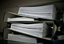pile of folders
