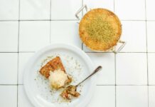 overhead shot of jewish cuisines