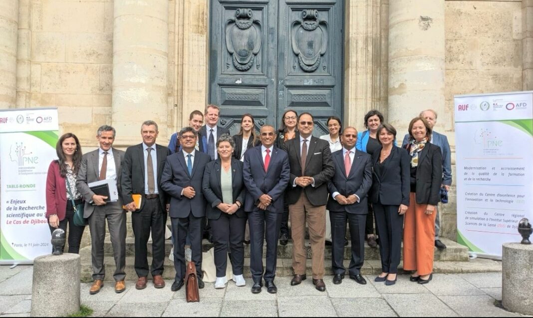 L’AUF a organisé à Paris une table ronde de haut niveau consacrée à la recherche à Djibouti
