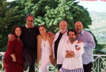 Photo: Samar Mogharbel, Hady Sy, Rania Tabbara, Ghassan Zard, Daniel Rey et Rony Zibara