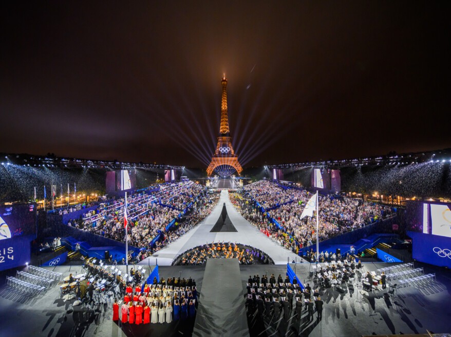 Une cérémonie d'ouverture parisienne grandiose pour les XXXIIIème Jeux Olympiques