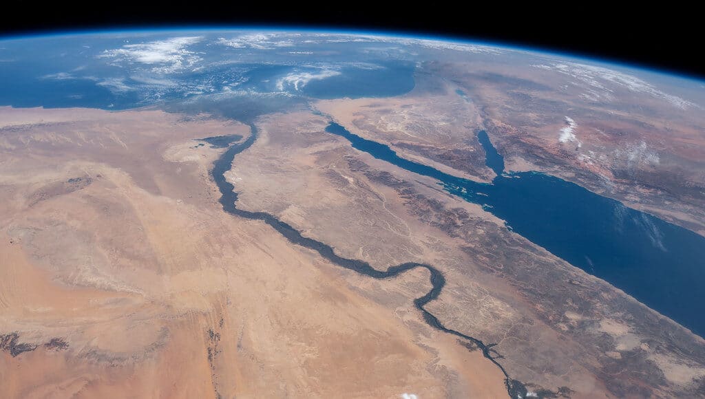 The desert nations of Egypt, Saudi Arabia, Israel and Jordan