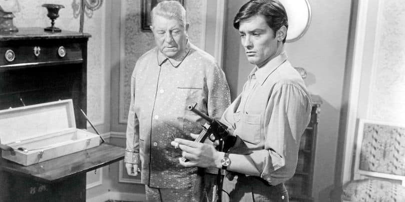 Alain Delon, une légende d'un bad boy, beau gosse