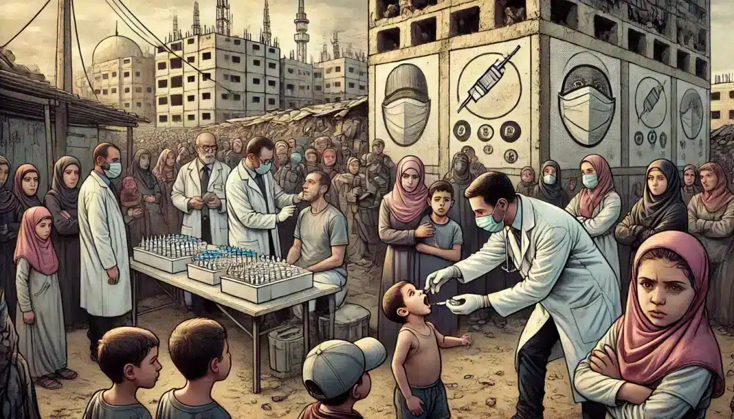 La Campagne de Vaccination à Gaza : Une nouvelle manœuvre Israélienne déguisée en aide humanitaire ?