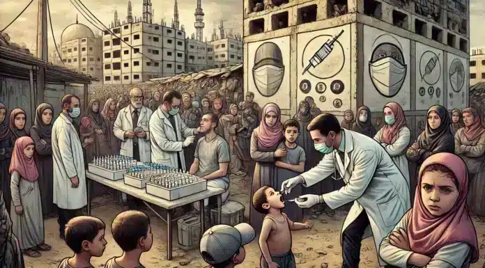La Campagne de Vaccination à Gaza : Une nouvelle manœuvre Israélienne déguisée en aide humanitaire ?