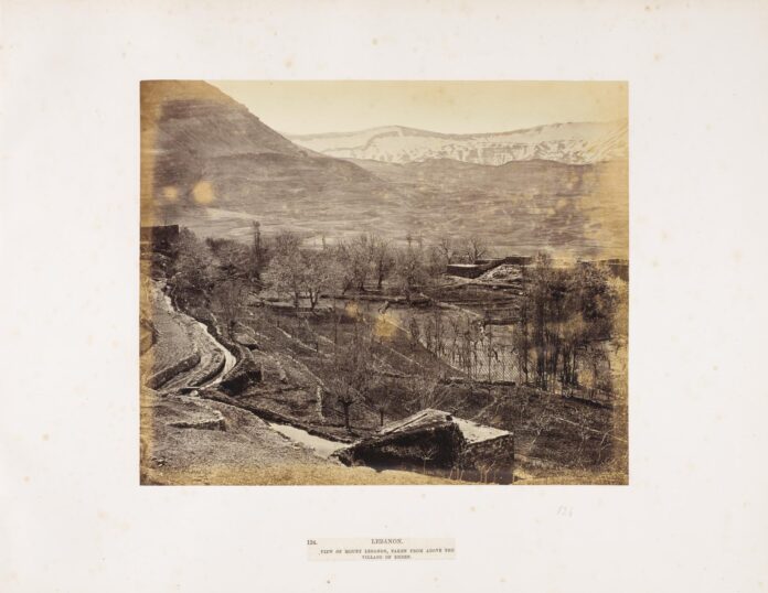 La contribution de Francis Bedford à la documentation photographique du Liban et de la Syrie (1862)