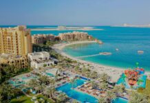 man made marjan island in ras al khaimah with a luxury resort and spa doubletree by hilton