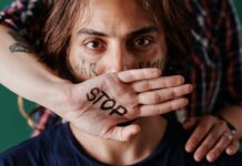 portrait of activist fighting against racism and war