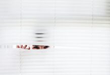 photography of person peeking