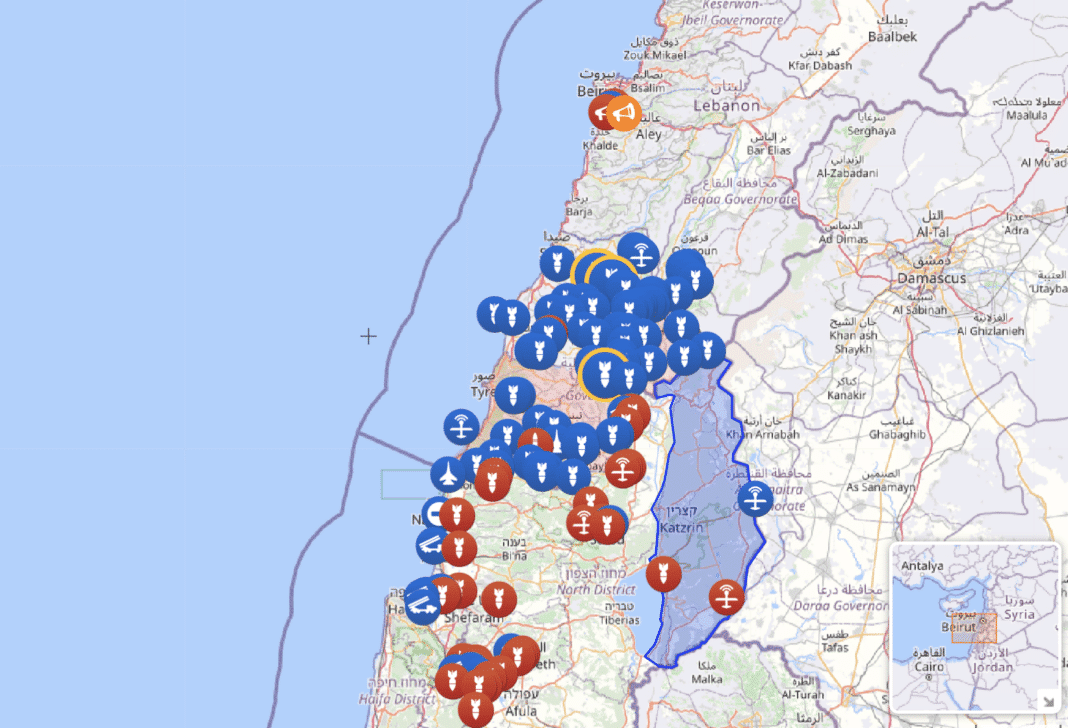 Le Hezbollah frappe en profondeur le territoire israélien suite aux bombardements massifs de la nuit