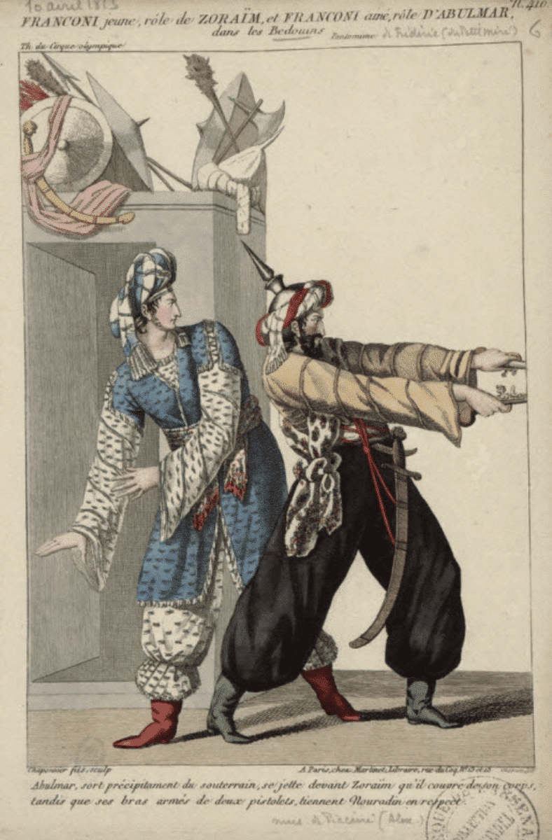 L&rsquo;image du Mercredi: Les habitants du Mont Liban à travers l&rsquo;imagination occidentale du début du XIXème siècle