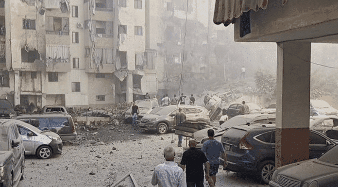 Le gouvernement réagit au bombardement israélien de la Banlieue Sud de Beyrouth