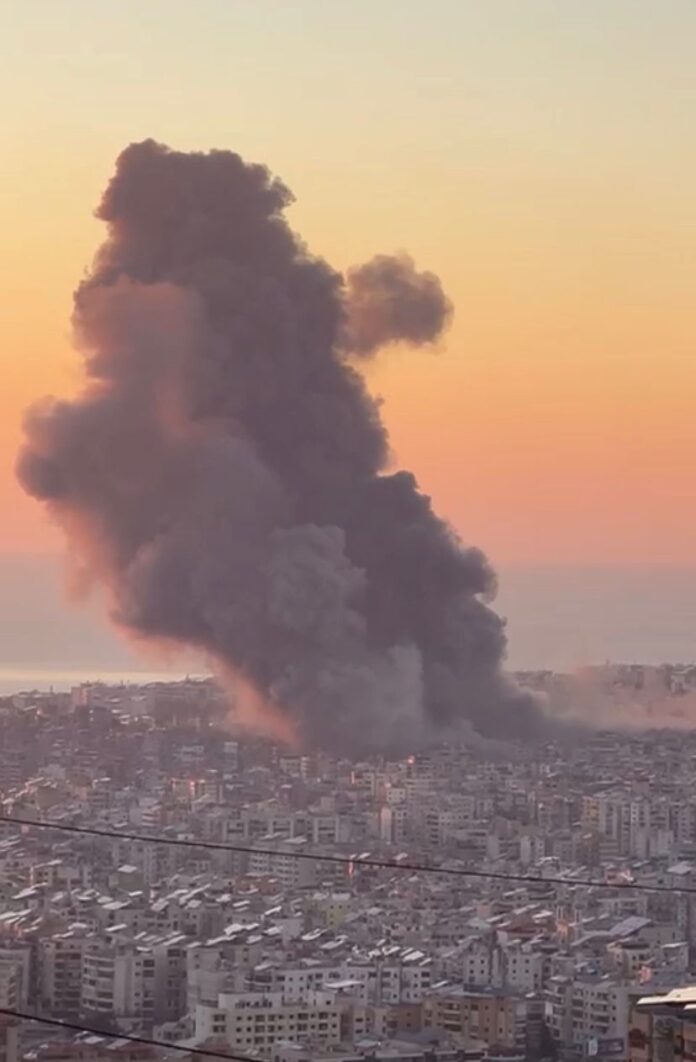 Urgent: Bombardements multiples dans la banlieue Sud de Beyrouth, d'importants dégâts sur place