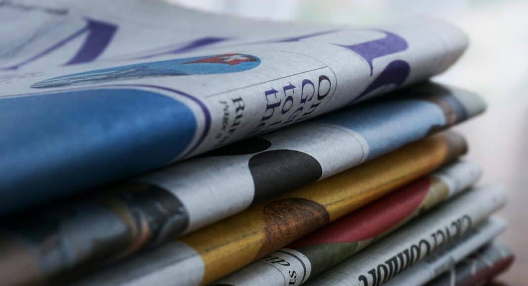 close up photo of newspapers