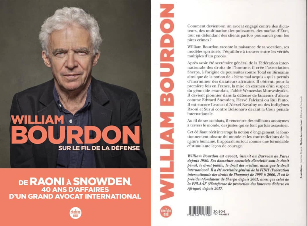 William Bourdon, du Droit et de la droiture