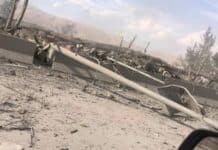 Air strike on Rayak-Baalbek highway