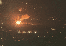 Raid on the outskirts of Baalbek