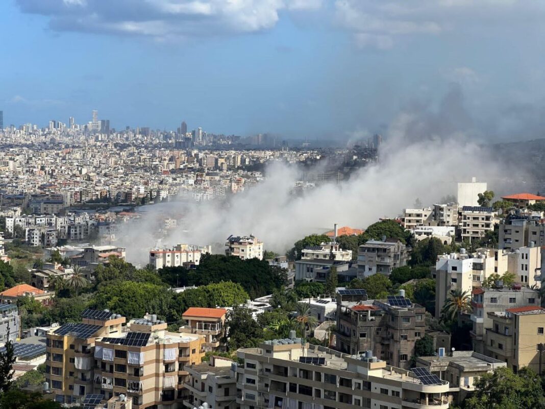 Frappe israélienne sur Chouaifat le 2 octobre.