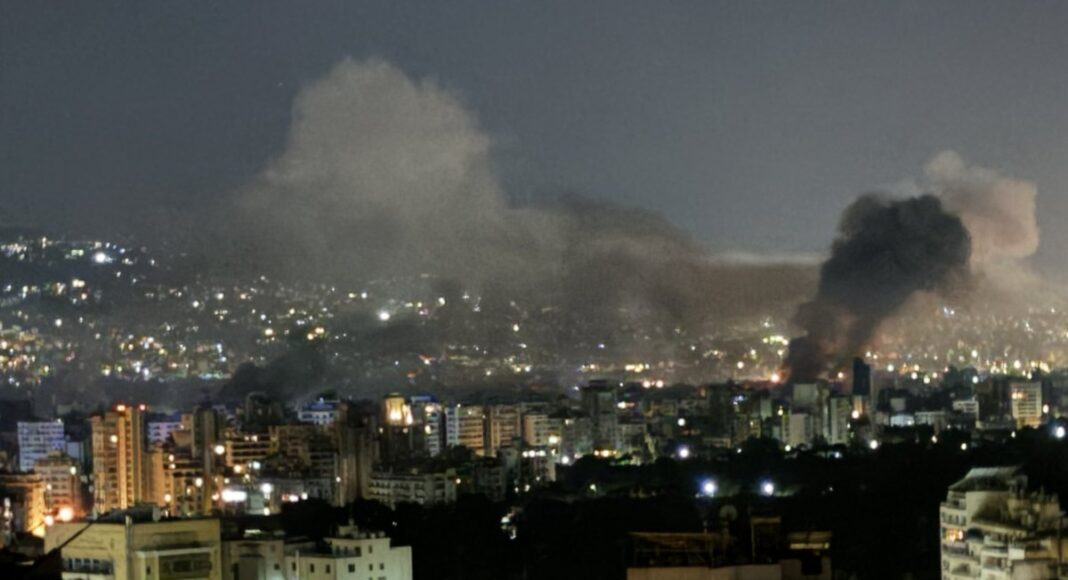 Frappe nocturne sur Beyrouth dans la nuit du 2 au 3 octobre