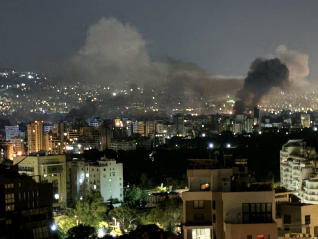 Frappe nocturne sur Beyrouth dans la nuit du 2 au 3 octobre