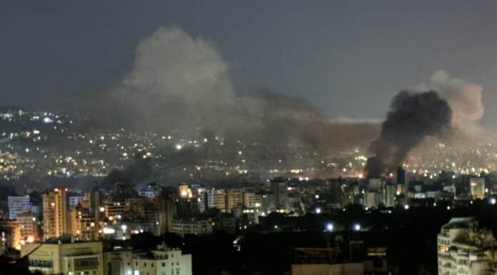 Frappe nocturne sur Beyrouth dans la nuit du 2 au 3 octobre