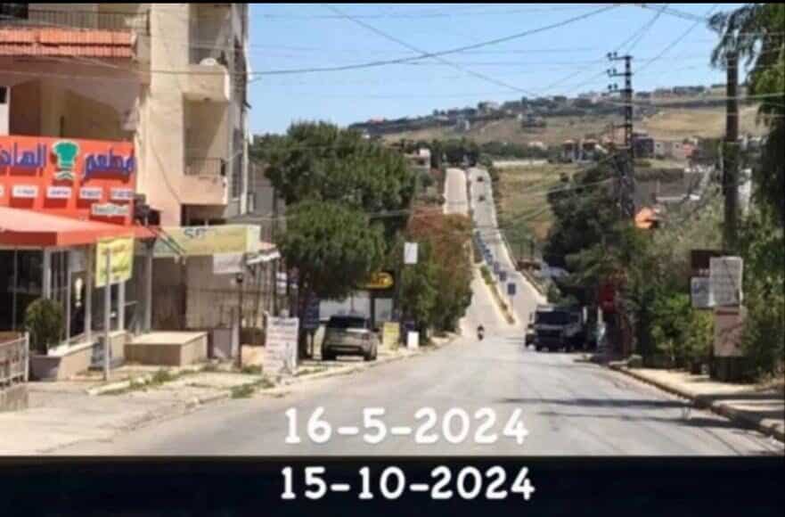 bint jbeil, avant et après