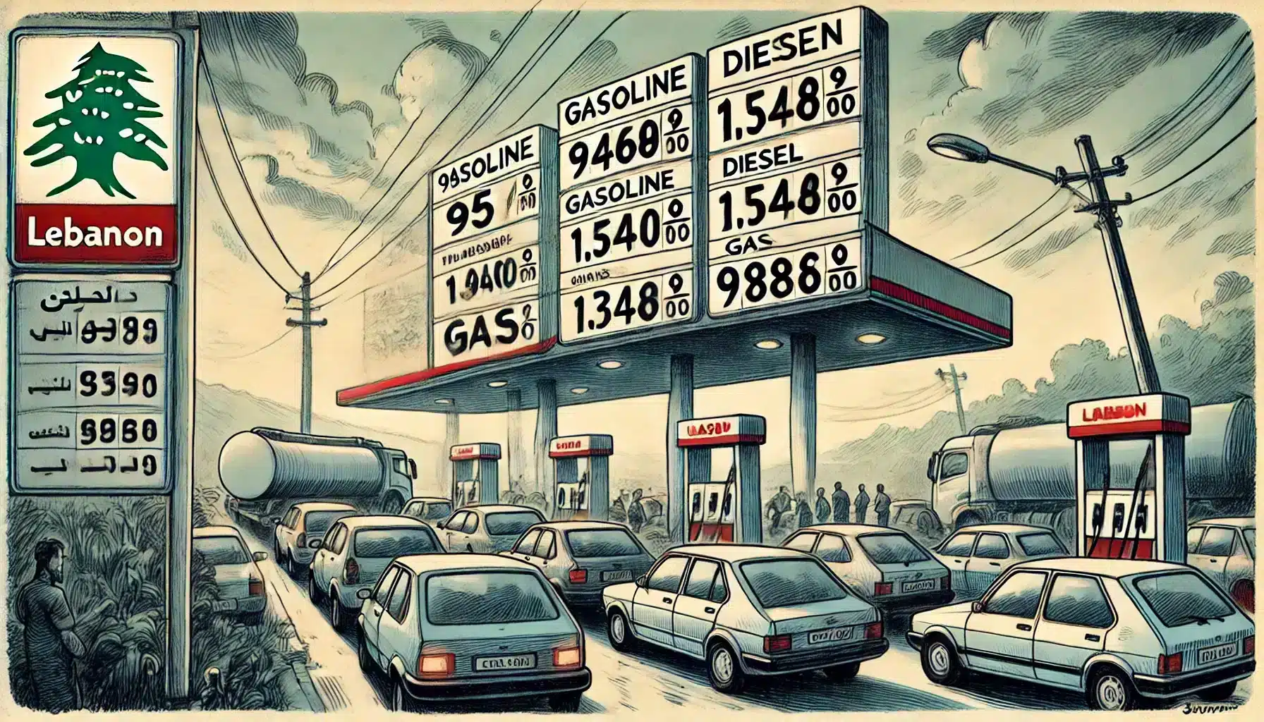 Baisse des prix de l’essence et du mazout au Liban ce 21 mars 2025