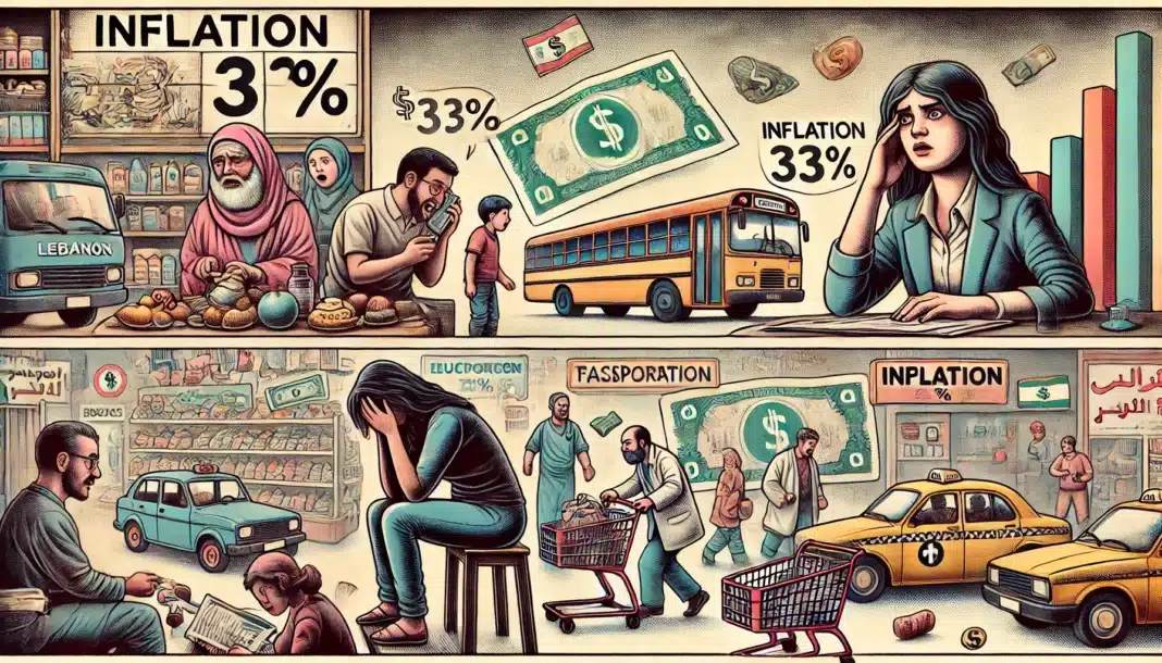 La hausse des prix continue au Liban