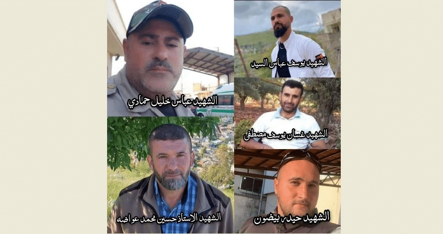 les secouristes libanais tués dans des frappes israéliennes ce é octobre