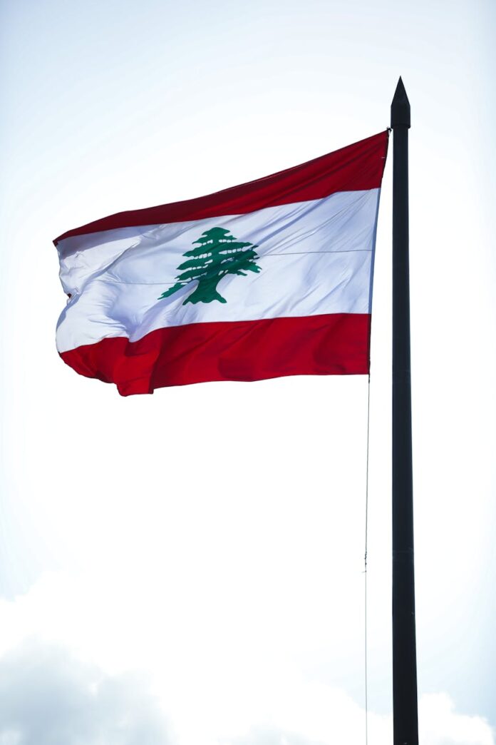 flag of lebanon