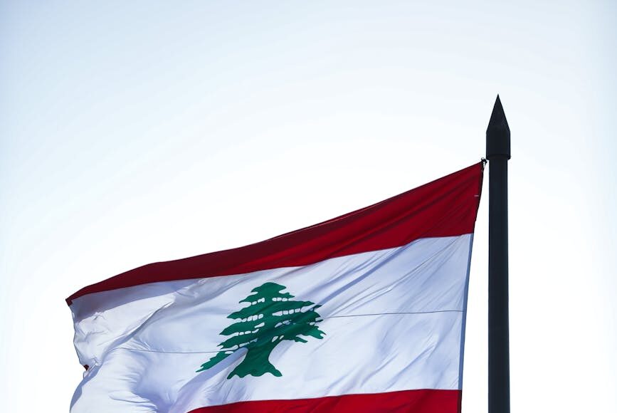 flag of lebanon