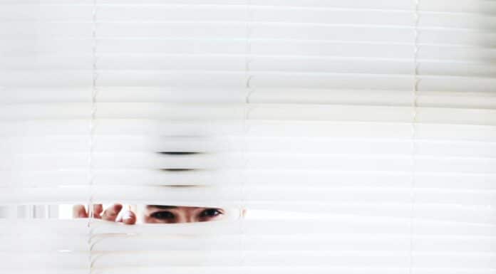 photography of person peeking