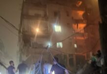 Israeli aircraft launch a second raid on the Lebanese capital, Beirut