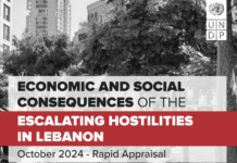 Les conséquences économiques et sociales de l’escalade des hostilités au Liban en 2024 (PNUD)