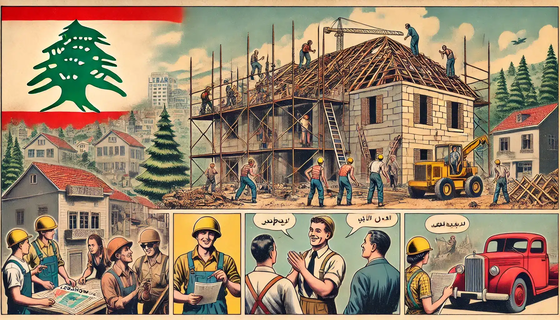 La reconstruction post-guerre : un espoir de croissance pour le secteur de l’immobilier et de la construction La reconstruction post-guerre : un espoir de croissance pour le secteur de l’immobilier et de la construction