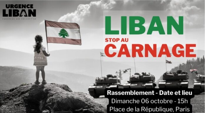 Communiqué des organisateurs du rassemblement du 6 octobre 2024 place de la république à 15 h