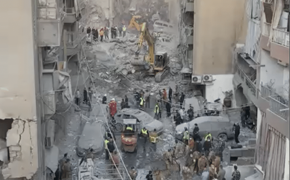Massacre à Beyrouth : 4 morts suite à la destruction d’un immeuble à Basta