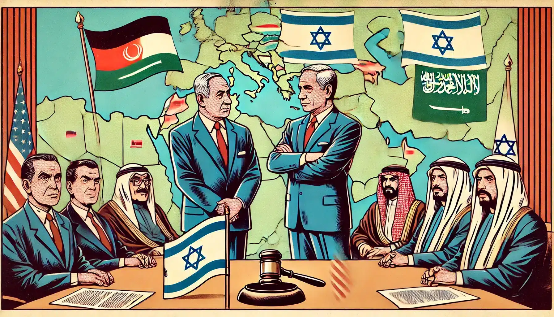 La répercussion des mandats de la CPI sur la position d’Israël au Moyen-Orient et les accords d’Abraham