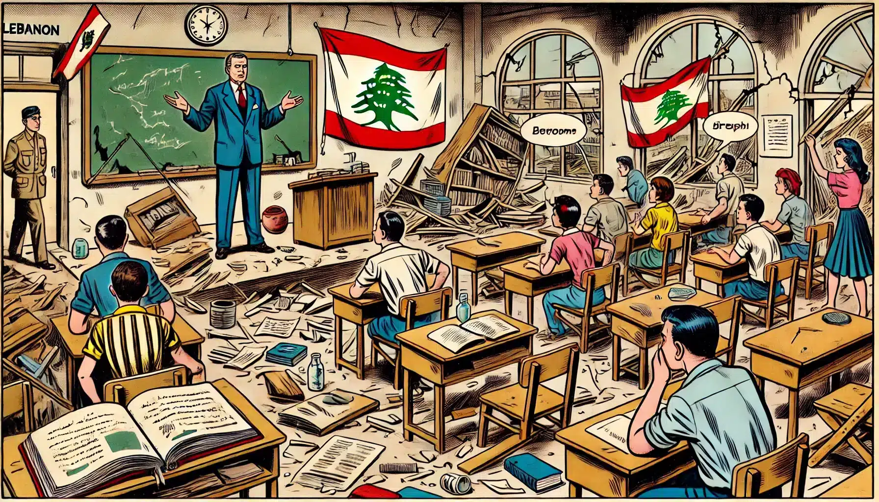 L’éducation en péril : l’impact de la crise économique sur le système éducatif libanais L’éducation en péril : l’impact de la crise économique sur le système éducatif libanais