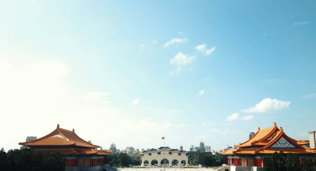 people visiting a tourist spot