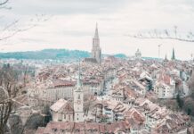 aerial view of city buildings during daytime