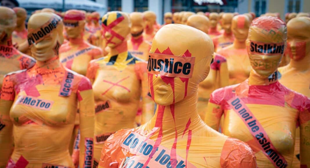 orange and white happy birthday balloons