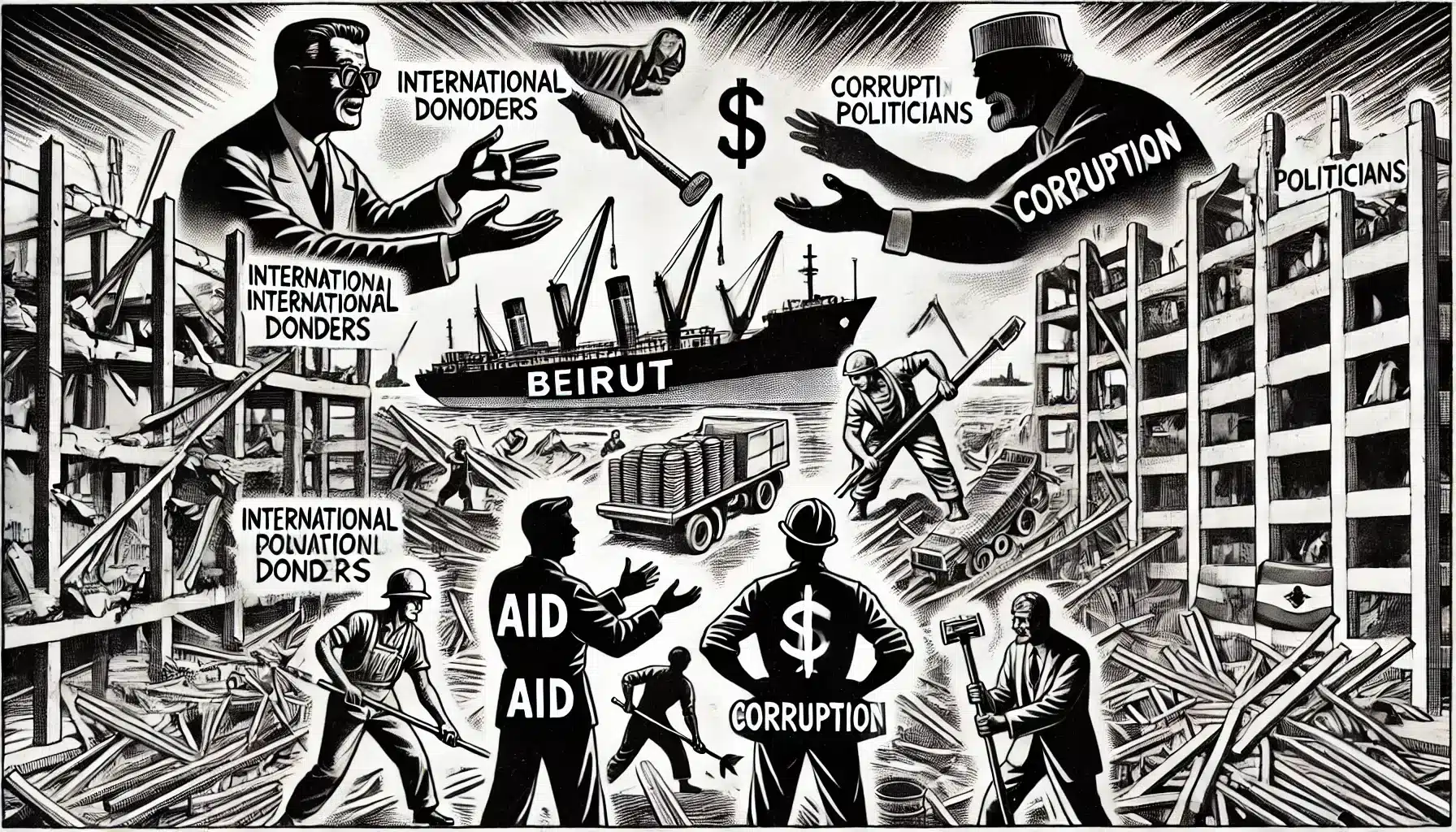 Les défis de la reconstruction du Liban et des aides internationales après l’explosion du port de Beyrouth