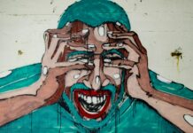 painting of man