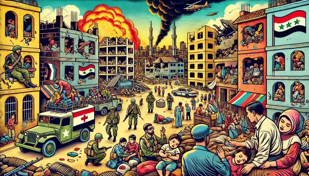 Destruction et exode : les civils pris au piège des conflits au Moyen-Orient
