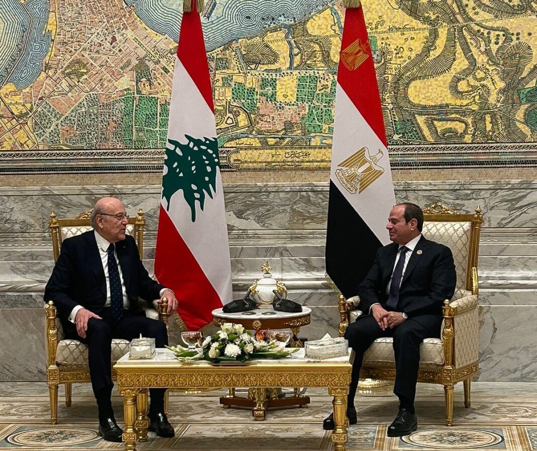 Liban et Égypte : Mikati cherche un souffle économique