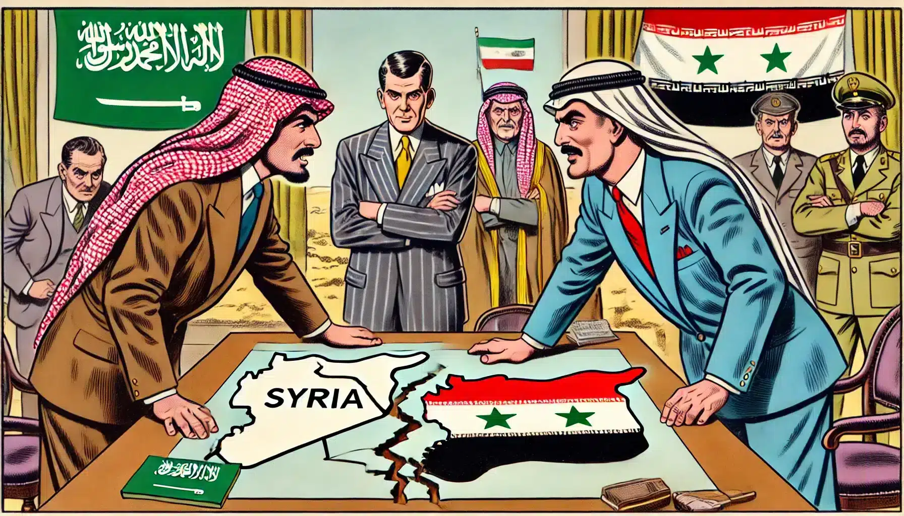 Syrie : quand l’Arabie saoudite et le Qatar s’affrontent pour le pouvoir Syrie : quand l’Arabie saoudite et le Qatar s’affrontent pour le pouvoir