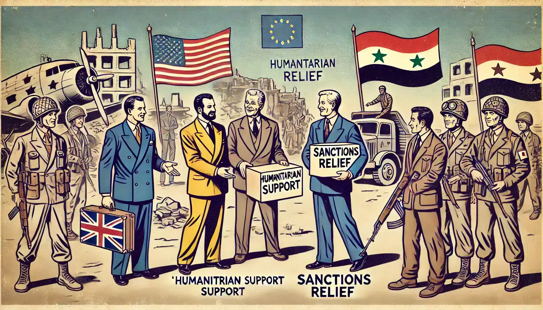 La prudence européenne et des États-Unis face au nouveau régime syrien