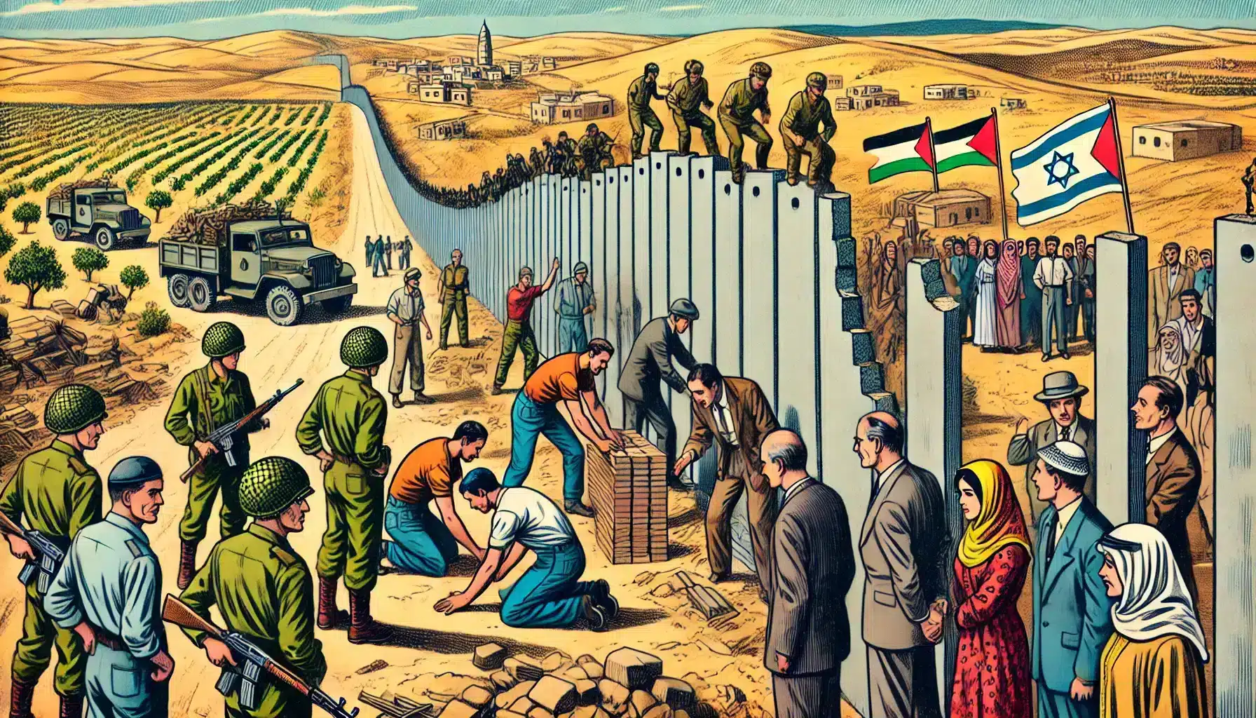 Israël prévoit la construction d&rsquo;une barrière à la frontière jordanienne : enjeux et réactions