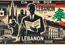 L’espionnage occidental au Liban : CIA, MI6, DGSE